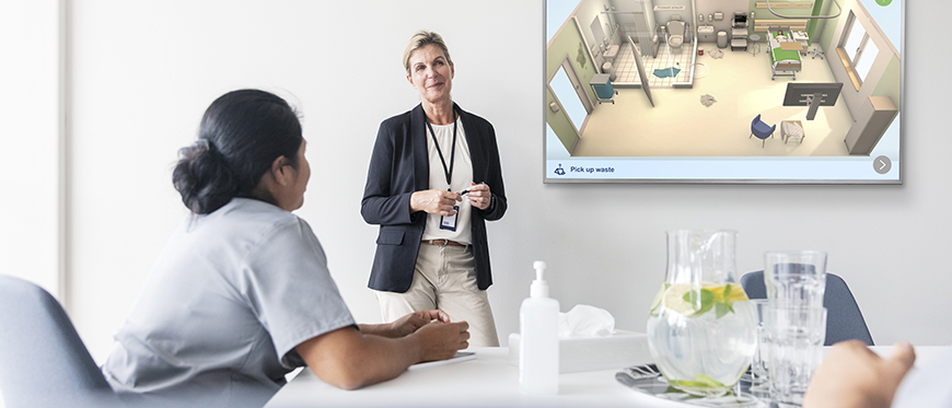 Improve your hospital cleaning with new interactive training